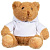 Мягкая игрушка «Мишка Cuddleton» в белом худи